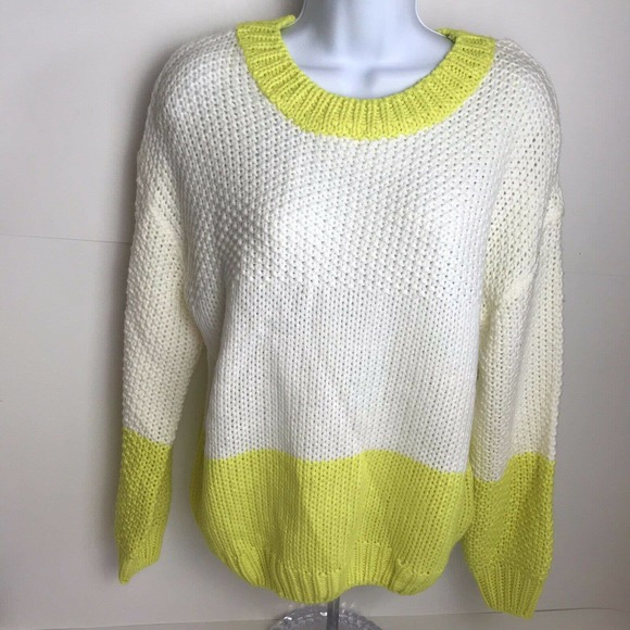 Elodie Chunky Knit Crewneck Sweater New - Picture 1 of 6
